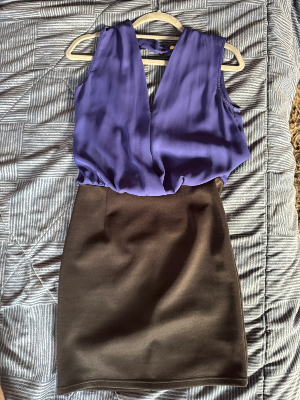 Alythea Purple Sleeveless dress